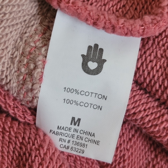 Spiritual Gangster Striped Crew Neck Sweatshirt - Picture 5 of 5